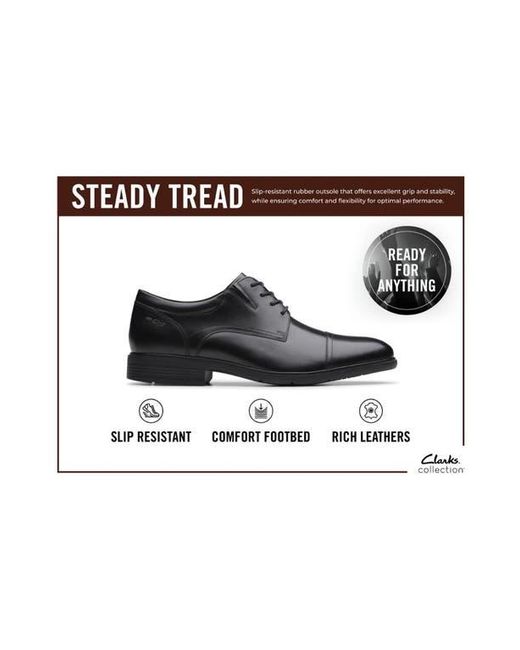 Clarks Black Steadwell Dress Boot for men