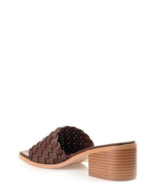 Journee Collection Brown Fylicia Mule