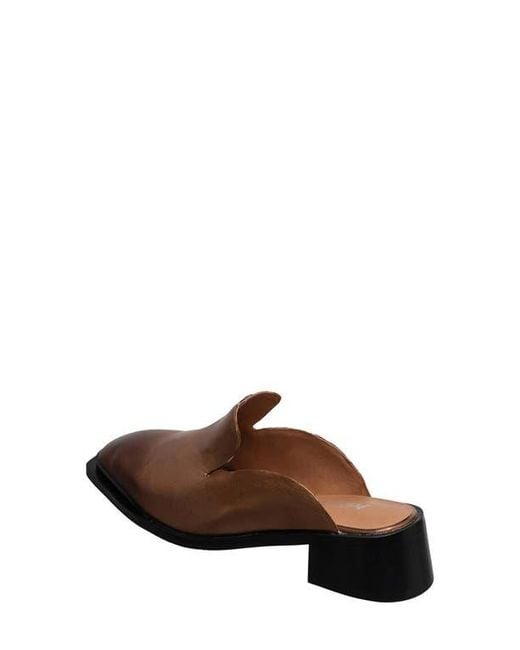Antelope Brown Harmony Leather Mule
