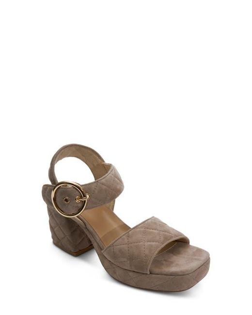 Vaneli Brown Moppet Platform Sandal