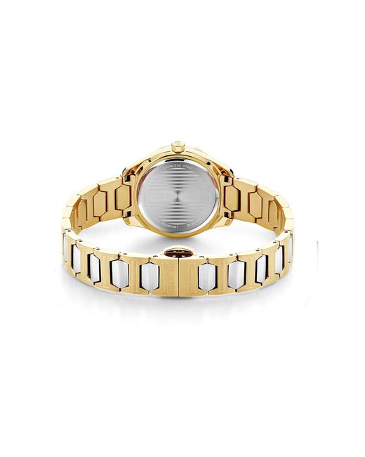 Cerruti 1881 Women's Bretagna Collection Two-Tone Stainless Steel Bracelet  Watch 30mm - Two | CoolSprings Galleria