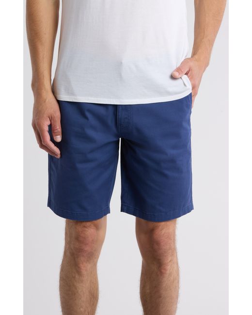 Hurley Blue Classic Twill Walking Shorts for men