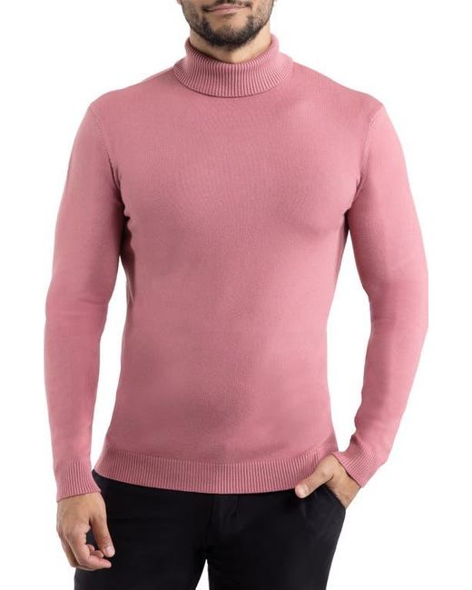 Xray Jeans Pink Turtleneck Pullover Sweater for men