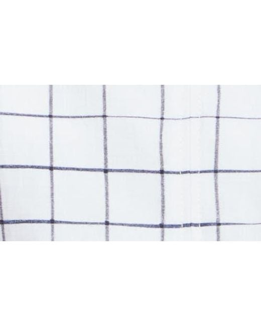 Vince White Windowpane Camisole