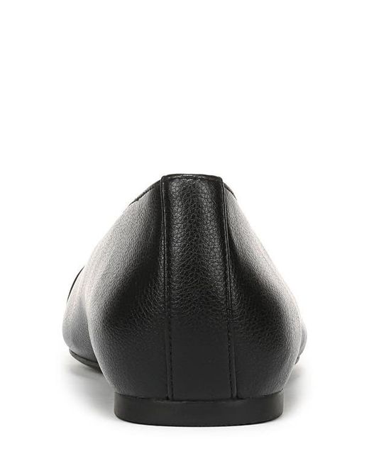 Vionic Black Hollen Cap Toe Flat