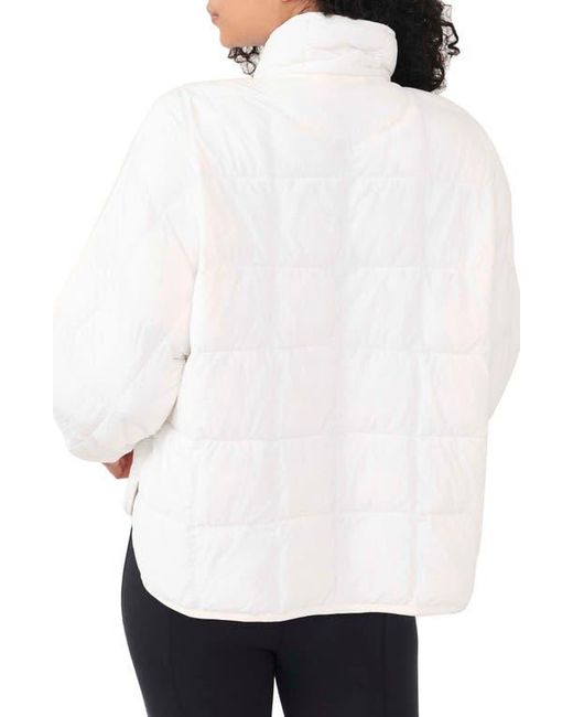 Free People White Fp Movement Pippa Packable Puffer Jacket