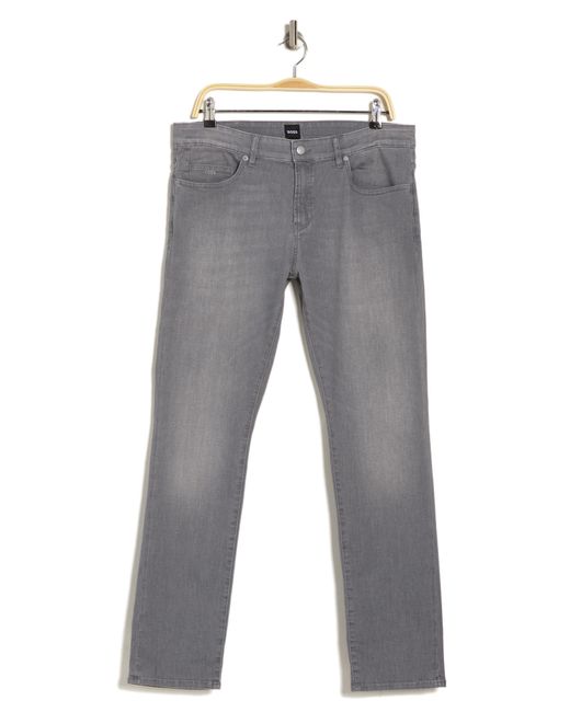 Boss Gray Delaware 3 Skinny Jeans for men