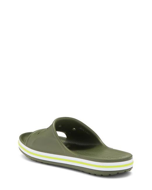 CROCSTM Green Bayaband Slide Sandal for men