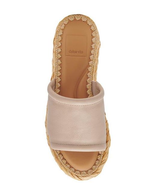 Dolce Vita Multicolor Chavi Platform Slide Sandal