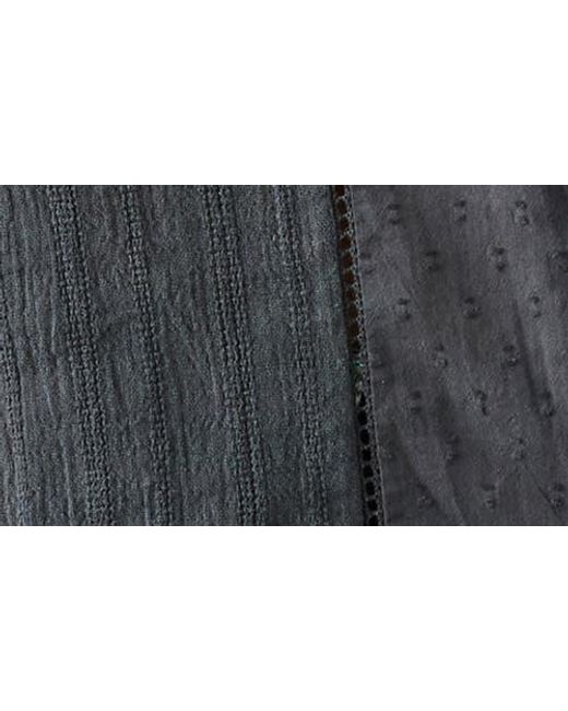 Faherty Brand Black Lily Organic Cotton Button-Up Shirt