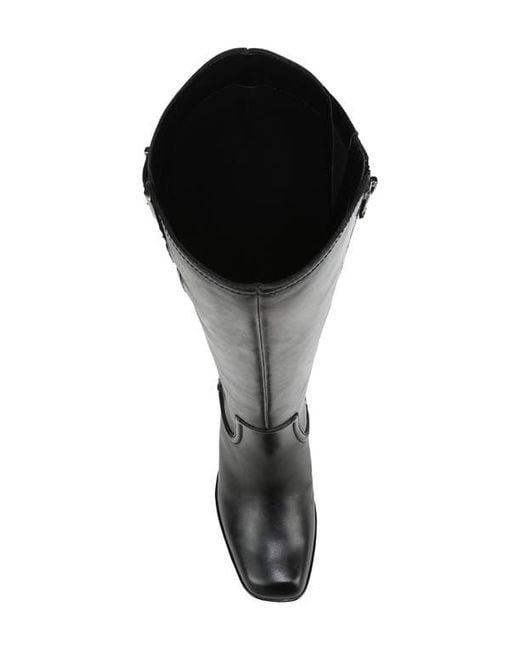 27 EDIT Naturalizer Black Idris Riding Boot