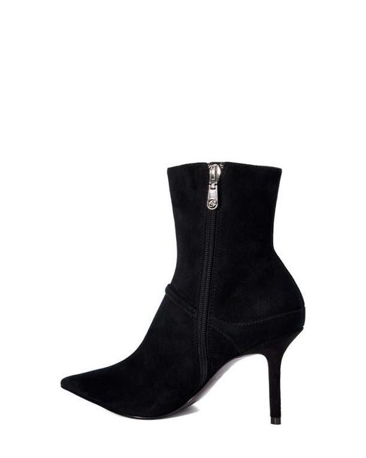 Dune Black Onnel Pointed Toe Bootie