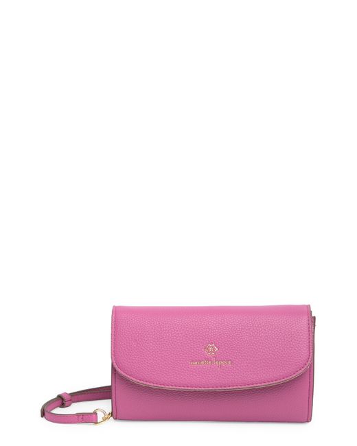 Nanette Lepore Pink Wallet On A Chain