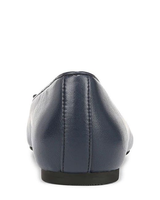 Vionic Blue Klara Cap Toe Flat