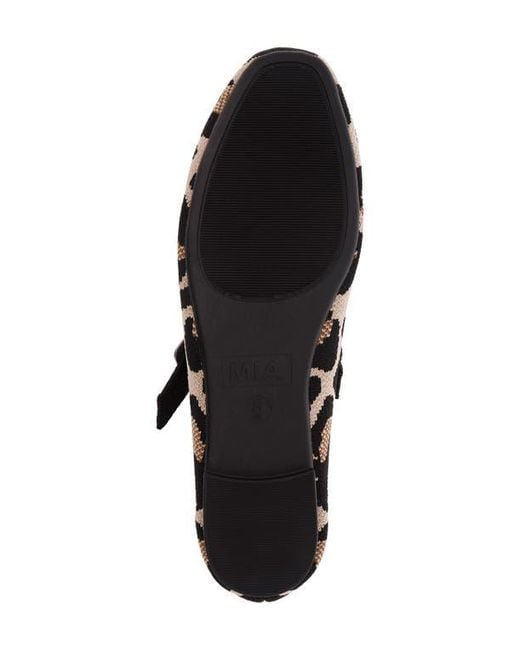 MIA Black Brita Mary Jane Flat