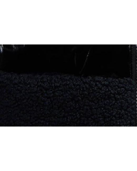 Scotch & Soda Black Selma Mixed Media Water Repellent Jacket