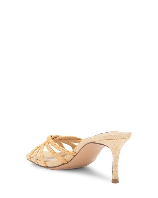 Steve Madden White Rolla Stiletto Slide Sandal
