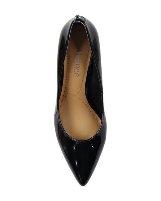 J. Reneé Black Kanan Pointed Toe Pump