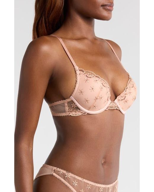 Etam Brown The Plunge Push-Up Bra