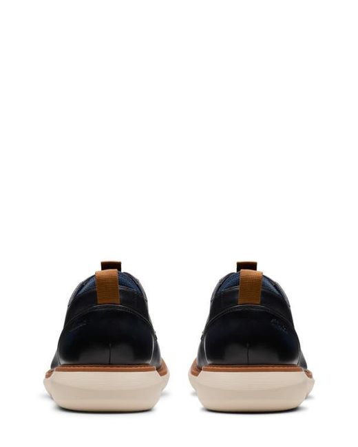 Clarks Blue Brantin Plain Toe Derby for men