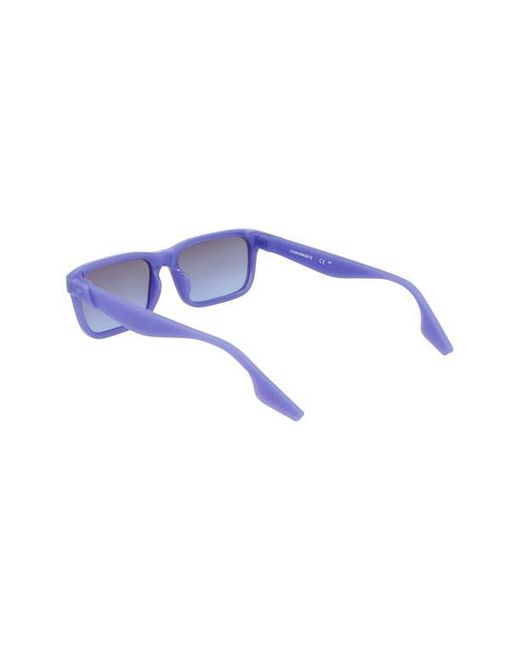 Converse Blue Restore 54Mm Rectangular Sunglasses