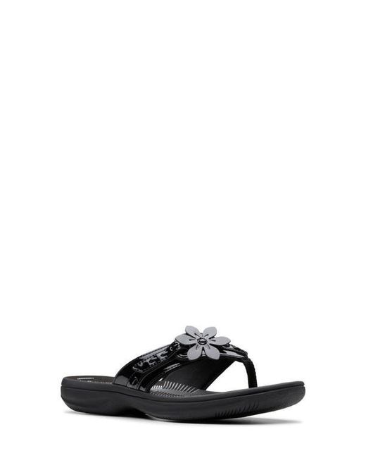 Clarks Black Breeze Opal Sandal