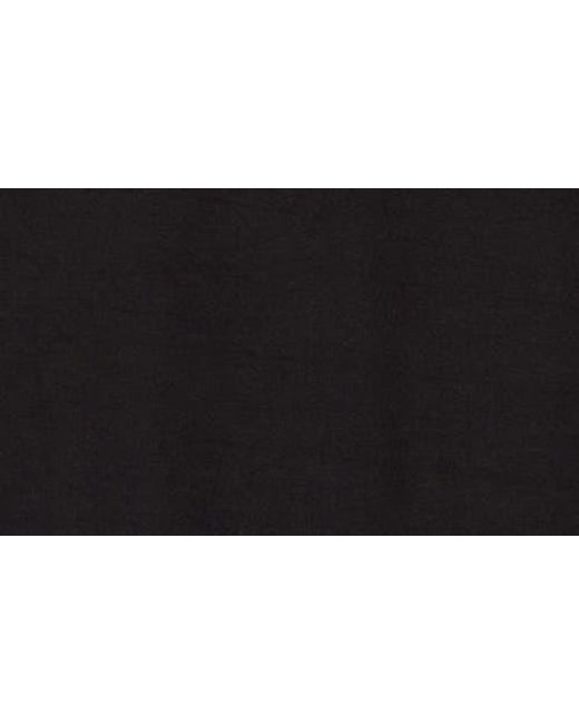 Go Couture Black Short Sleeve High-Low Tunic Top