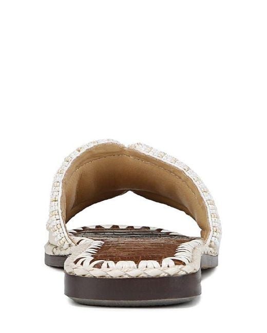 Sam Edelman Fitz Slide Sandal in White Lyst