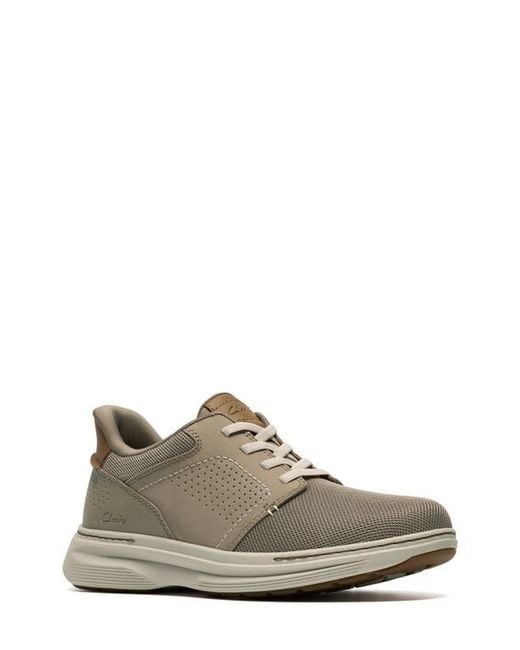 Clarks Gray Craftwell Sneaker for men