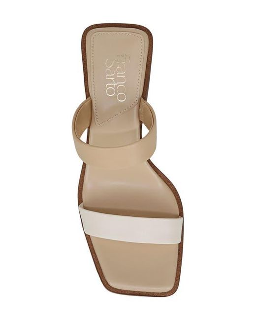 Franco Sarto Metallic Felani Slide Sandal