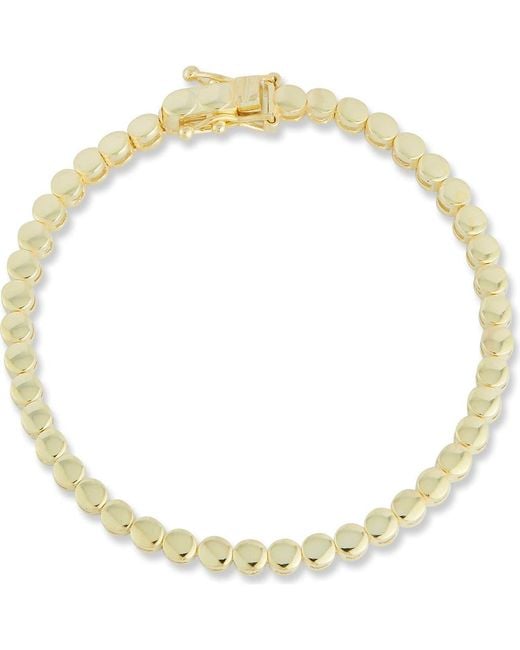 Glaze Jewelry Metallic Circle Beaded Bracelet