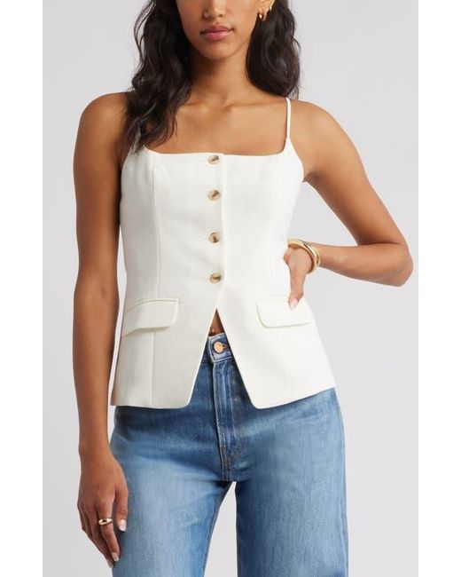 Open Edit White The Icon Cami Vest