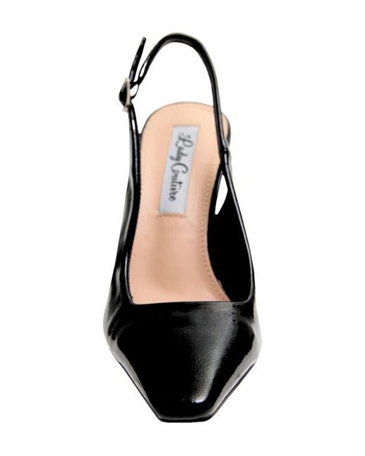 Lady Couture Black Mistic Slingback Pump
