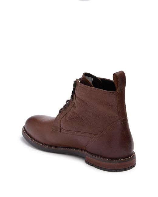 ben sherman brent plain toe leather derby