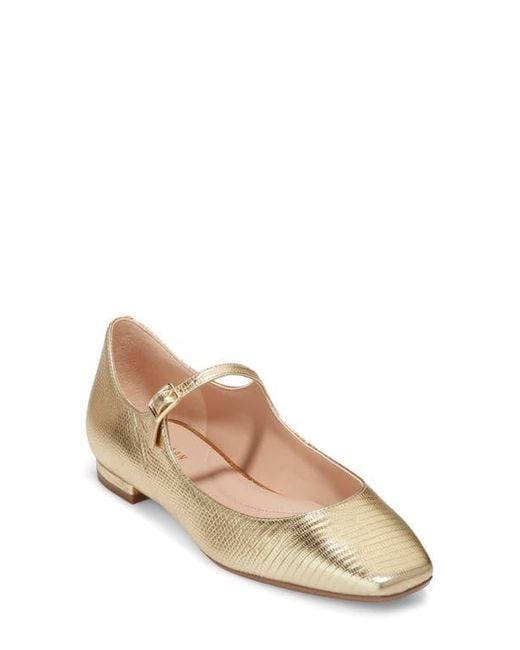 Cole Haan Natural Bridge Mary Jane Ballet Flat