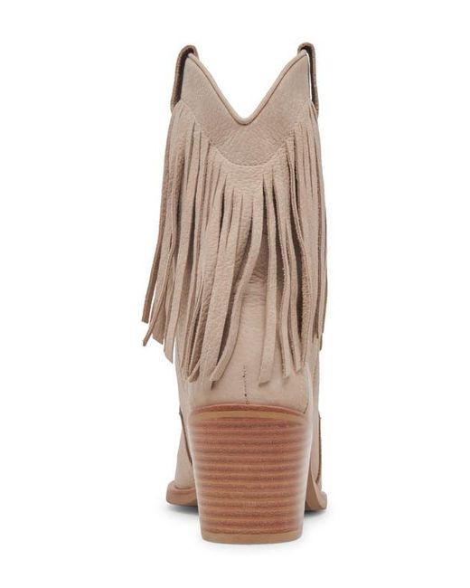 Dolce Vita Brown Kaylie Pointed Toe Western Boot