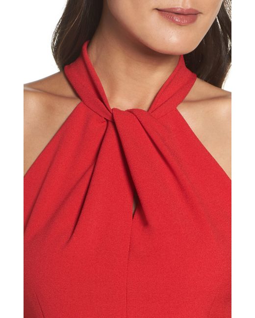 halter wide leg jumpsuit julia jordan