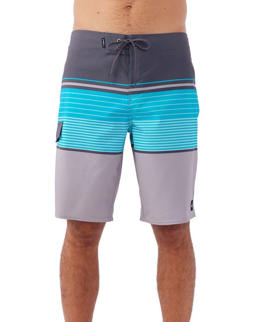 O'neill Sportswear Blue Lennox Stripe Board Shorts for men