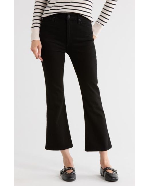 Rag & Bone Black Casey High Waist Flare Leg Jeans