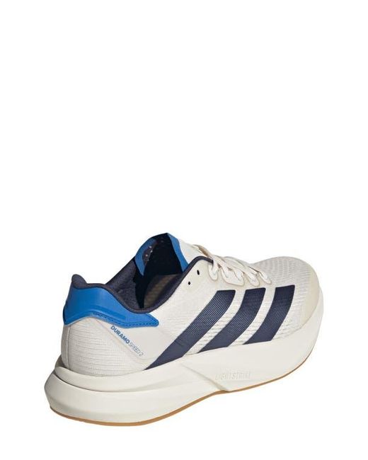Adidas White Duramo Speed 2 Sneaker for men