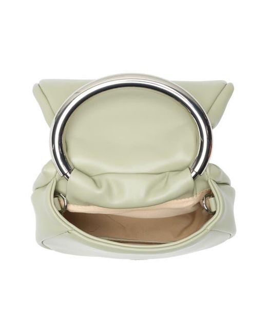 BCBGMAXAZRIA Metallic Statement Hardware Clutch