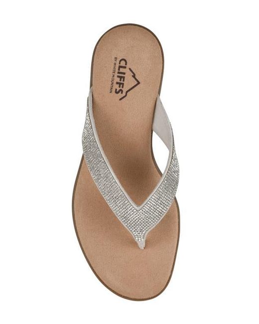 White Mountain Multicolor Becharm Sandal