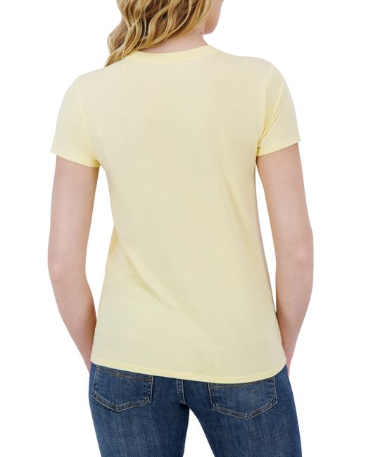 Lucky Brand Yellow Change Is Good Graphic T-shirt