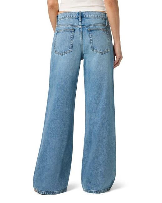 Joe's Jeans Blue Low Rise Wide Leg Jeans