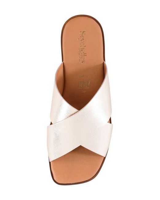 Seychelles Metallic Chai Sandal