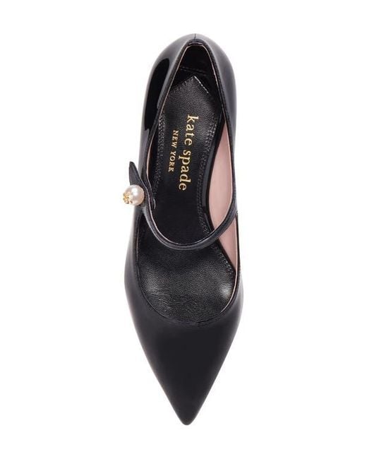 Kate Spade White Maya Pointed Toe Flat