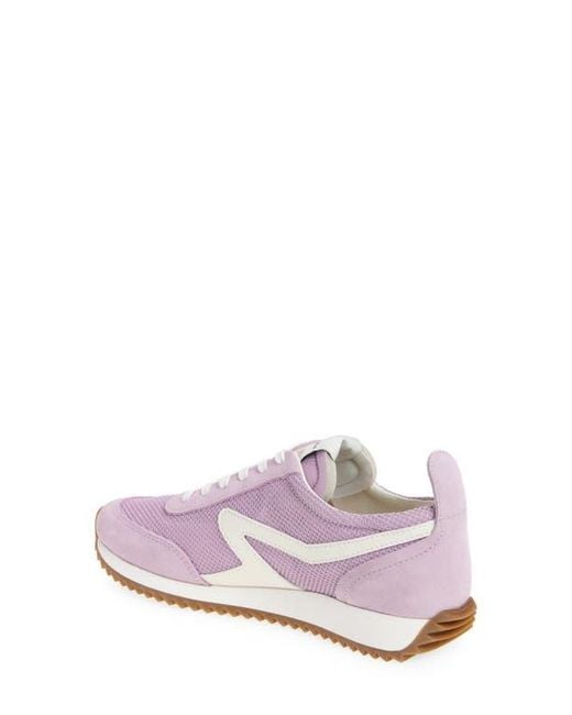 Rag & Bone Purple Retro Runner Mesh Sneaker