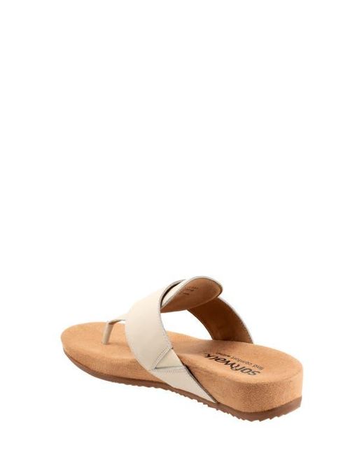 Softwalk® Natural Belize T-Strap Sandal