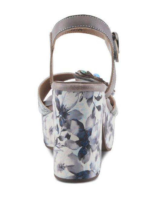 Spring Step Metallic Felis Platform Sandal