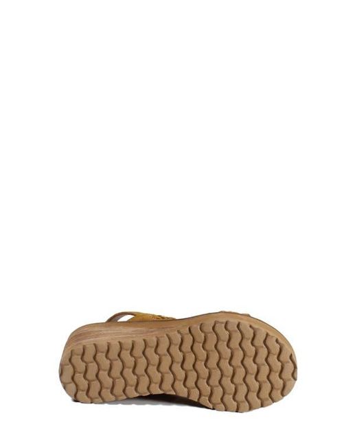 Diba True Metallic Cab Ernet Platform Wedge Sandal